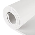 Sponge Neoprene Foam Rubber Sheet with Adhesive, 12 in x 60 in x 1/2 in Multi-Function Soundproof High Density Waterproof Rubber Mat, Perfect Cosplay Easy Cut DIY Neoprene Padding Roll - White