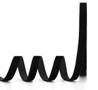 Black Velvet Ribbon,5/8" W x 20Yd Single Face,Great for Gift Wrapping,Hair Bows,Handmade Craft and Christmas,Wedding Decoration (5/8" Black)