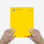 8.5 x 11" Sun Yellow Color Paper Smooth, for School, Office & Home Supplies, Holiday Crafting, Arts & Crafts | Acid & Lignin Free | Regular 20lb Paper - 100 Sheets