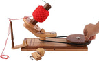 Bhartiya Handicrafts Rosewood Yarn Winder & Swift Combo | Large Capacity 10 Oz Yarn Ball Winder | Perfect for Crocheting, Knitting & DIY Craft Projects