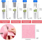 WONVOC Needle Felting Pad, 9.84 x 7.87 x 1.38'', Needle Felting Tools for Beginner Felting Tools with Felting Needle Holder, Felting Needles for Craft DIY
