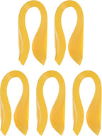 PATIKIL 600pcs Quilling Strips Paper 1/8"(3mm) 39cm Origami Paper Quilling Strip for Art DIY Hand Craft Christmas, Lemon Yellow