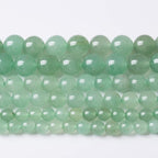 60PCS 6MM Natural Green Aventurine Stone Beads Energy Healing Beads for DIY Jewelry Bracelet Necklace Making for Jewelry Making15Inch