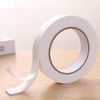 ToLanbbt Double Sided Foam Tape 1.18In x 33FT, Mounting Tape Heavy Duty, Strong Adhesive Weatherproof Seal Strips for DIY Craft Picture Poster, Car & Gap Filling Mountings, Home Office Decor (White)