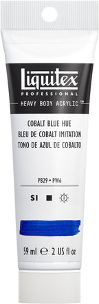 Liquitex Professional Heavy Body Acrylic Paint, 2-oz (59ml) Tube, Cobalt Blue Hue