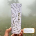 300 GSM Textured Ivory Bookmark Sketchpads for Acrylics & Inks, and Fine Arts - for Professional Artists (Pack of 2)