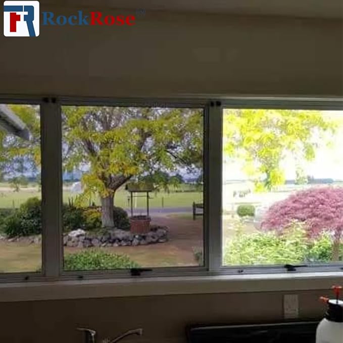 UV 99% VLT 35% Security and Safety 4 Mil Color Window Film Shatterproof Anti Shatter Tempered Glass Film for Home and Office Windows (VLT 35%, 24 in x 15 FT)