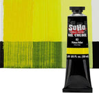 Soho Urban Artist Oil Paint - Primary Yellow, 50 ml Tube - Best Valued Oil Colors for Painting, Excellent Pigment Load
