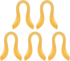 PATIKIL Quilling Strips Paper 600pcs 1.5mm 39cm Origami Paper Quilling Kits for Art DIY Hand Craft Christmas, Gold Yellow