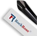 Rockrose Professional Window Tint for Home – One Way Privacy Window Film for Home Offices Heat Blocker Reflective Adhesive Mirror Tint with 99% UV Block – Black-Silver 36 in x 25FT