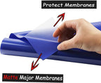 Guangyintong Heat Transfer Vinyl Blue HTV Rolls, 12" x 12ft Iron on Vinyl for T-Shirts, Matte Surface HTV for All Cutter Machine Easy to Cut & Weed for Heat Vinyl DIY Design