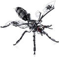 3D Puzzles for Adults, Metal Model Kit Wasp Mechanical Puzzle for Adults/Teens, DIY Creative Craft Gifts Kits Difficult Assembled 3D Puzzle for Family Time, Home Decor (Black)