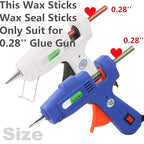 20pcs Bronze Wax Sealing Sticks, Antique Gold, for 0.28'' Glue Gun, Wax Seal Stamp, Wedding Invitations, Envelopes, Christmas Gifts