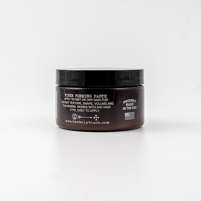 The Holy Black Fiber Forming Paste 4 Oz