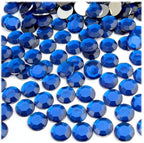 The Crafts Outlet 144pc Rhinestones Round 10mm - Purple Amethyst