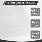 Yagol Sketch Book 9x12 Inch 100 Sheets 68LB/100GSM, Sketch Pad with Spiral-Bound Art Paper for Drawing and Painting for Pencils, Charcoal, Dry Media