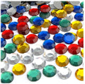 The Crafts Outlet 144pc Rhinestones Round 10mm - Multi Assortment