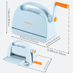 OFFNOVA Die Cutting and Embossing Machine, 6" Opening, for Dies and Embossers, Card Making and Scrapbooking Supplies Tools, Perfect for Invitations, Birthday Cards, Greeting Cards