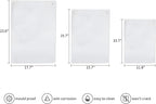 Murrey Home Glass Cutting Board for Kitchen Counter, Tempered Glass Chopping Boards Dishwasher Safe, Small Clear Countertop Tray, Scratch Resistant, Heat Resistant, Non Toxic, Clear, 20"x16"