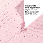 PIG Hazmat Chemical Absorbent Mat Pads - 200 Pads per Bag - 15" W x 20" L - Absorbs up to 14 oz. per Pad - MAT302