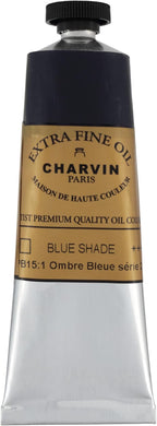 Charvin Extra Fine Oil Paint, Blue Shadow 60 mL - Triple-Milled, Rich Texture, Poppy Oil-Based, Light-Fast, Handmade, Archival Quality