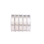 Silver Copper Wire 0.5mm Bead Cord for Bracelet Necklace Charm Beading Jewelry Making 22yard