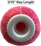 Premium 4-Inch Mohair Mini Paint Roller 6pc Set. 4" Mini Roller Frame + 5 Pack, Lint-Free & Shed-Resistant for Smooth Finishes – Ideal for Cabinets, Trim & Doors – Works with All Paints & Stains