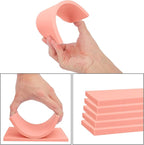 25 Pcs 4"x6" Rubber Carving Blocks, Linoleum Blocks, Stamp Carving Blocks for Printmaking, Linocut Artists, Crafts and More,(Pink) by KUKLIPJIM.