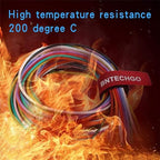 BNTECHGO 20 Gauge Silicone Wire Kit 10 Color Each 5 ft Flexible 20 AWG Stranded Tinned Copper Wire