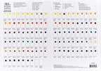 Winsor & Newton Professional Watercolour Dot Card, 1 Count (Pack of 1), All Colors