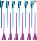 Resin Mixer Paddles,12 PCS Drill Mixing Attachment,Reusable Paint Mixer for Drill, epoxy drill paddles drill mixer Drill Attachment Resin Molds Mixing,Epoxy Tumblers Cups