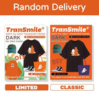 TranSmile PU-Heat Transfer Paper for Inkjet Printer (10 Sheets, 8.5x11", Dark) Iron on Transfers for Dark Fabric, Printable Heat Transfer Vinyl for T Shirts, Vibrant & Washable
