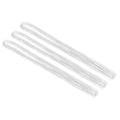 PATIKIL 32 Inch 22 Gauge Floral Stem Wire, 3 Pack/120 Pieces Bouquet Stem Paper Wrapped for DIY Crafts Flower Arrangements, White
