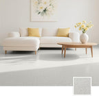 Epoxy Colored Sand Floor Paint, Epoxy Floor Paint High Gloss Marble Effect Coating for Indoor and Outdoor, Wear-resistant and non-slip Self-leveling Coating Yellow 105OZ(3KG)