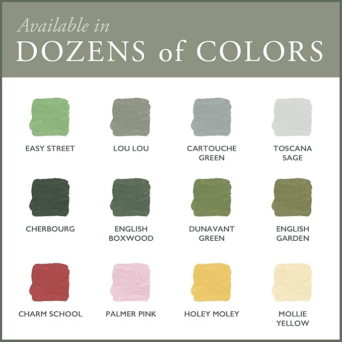 AMY HOWARD AT HOME Chalk-Based One Step Paint for Furniture, Cabinetry, Decor, Finish, and More | No Stripping, Sanding, or Priming | Ultra-Light Base | 32 Ounce | Palmer Pink