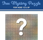White Mountain Puzzle Sorter and Mystery Puzzle
