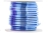 Mandala Crafts 8 Gauge Anodized Aluminum Craft Wire for Jewelry Making - 128 FT Colored Flexible Pastel Wire - Bendable for Bonsai Armature Crafting Sculpting