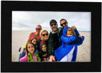 Pack of 25 Acid Free 11x14 Mats Bevel Cut for 8.5x11 Photos - Black with Black Core Precut Matboards With Backing Boards and Clear Photo Mat Bags For Pictures, Photos, Framing - 4-ply Thickness