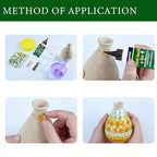 Mosaic Glue, 2 Pack 60ml Waterproof Adhesive for DIY Crafts – Non-Toxic, Clear Drying, No Drip, for Glass, Ceramic, Wood, Plastic, Indoor & Outdoor Use