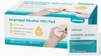 Winner Alcohol Prep Pads, 200 Count Alcohol Wipes Individually Wrapped, 70% Isopropyl, Medical Grade 4 Ply Swabs, Essential for First Aid, Home and Laboratories
