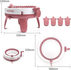 SENTRO Knitting Machine 40 Needles, Smart Weaving Loom Kit, Crochet Machine with Double Mode, Knit Loom Machine for Adults/Kids, Perfect Knit Gift for Beginners, Knitting Enthusiasts