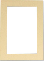11x14 Mat for 8.5x11 Photo - Precut Tan Picture Matboard for Frames Measuring 11 x 14 Inches - Bevel Cut Matte to Display Art Measuring 8.5 x 11 Inches - Acid Free ONE MAT