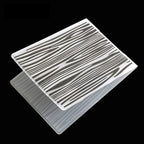 10 Styles Plastic Embossing Folder DIY Craft Template Molds Stamp Stencils Scrapbook Paper Cards Photo Album Making Tool Embossing Folders Handmade Art Craft Supplies Fondant Cake Decorating Mold