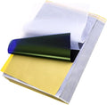 Tattoo Transfer Paper - 100 Sheets A4 Size, Thermal Stencil Paper for Tattoo Transfer Kit - Commercial & Personal Use, DIY Tattoo Tracing Paper Compatible with Printer & Tattoo Supplies