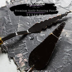 Premium Palette Knife Painting Paste|Modeling Paste|Texture Paste|Authentic Bright Colors|Ready to Use|Easy to Apply| 6oz (Brownie)
