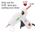 Wax Seal Sticks, ONWINPOR 20Pcs Black Waxing Sealing Stick with 0.28'' Glue Gun, Glue Gun WaxSealSticks Set, Great for WaxSeal Stamp, Wedding Invitations, Gift Wrapping (20, Black)