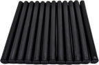 Black Glue Gun Sealing Wax Stick - Large - for Documents Sealing Gift Wrapping Party Invitation Halloween Decoration - Pack of 12