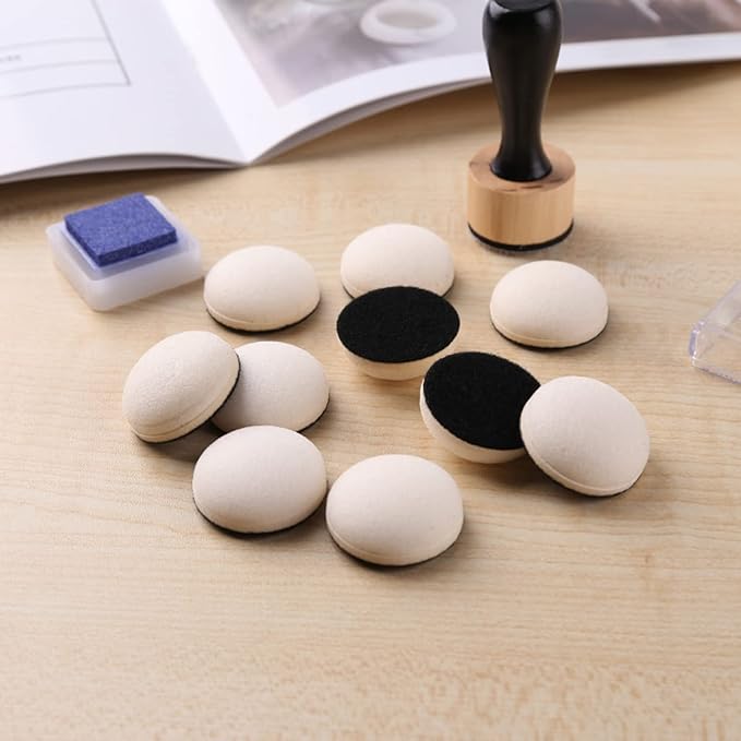 Mini Ink Blending Tool,with Foams Replacement Refill Foam Tool for Foams Scrapbooking Painting Drawing Art Supplies Handle Ink Tools Embossing Stencils