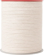 Mandala Crafts 2mm 109 Yards Ivory Cotton Waxed Cord for Jewelry Making Bracelet Cord Waxed String - Beading String Thread Jewelry Cords for Necklaces String