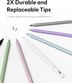 Metapen Pencil A8 for Apple iPad 2018-2025, (2X Faster Charge), Tilt Sensitivity, Pixel Precision, Stylus Pen for iPad 11/10/9/8/7/6th Gen, Pro 12.9/11/13-inch M4, Air 3/4/5/M2/M3, Mini 5/6th, Blue